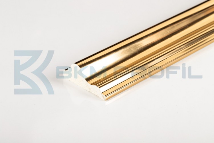 Gold İnox Bordür 6 Cm